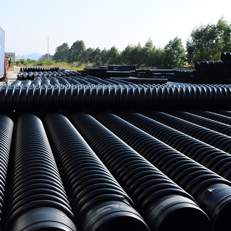 漳州500SN8正八级高密度聚乙烯缠绕增强