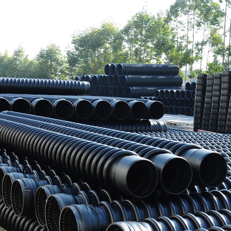 厦门国标正8级400SN8HDPE克拉管 污水管