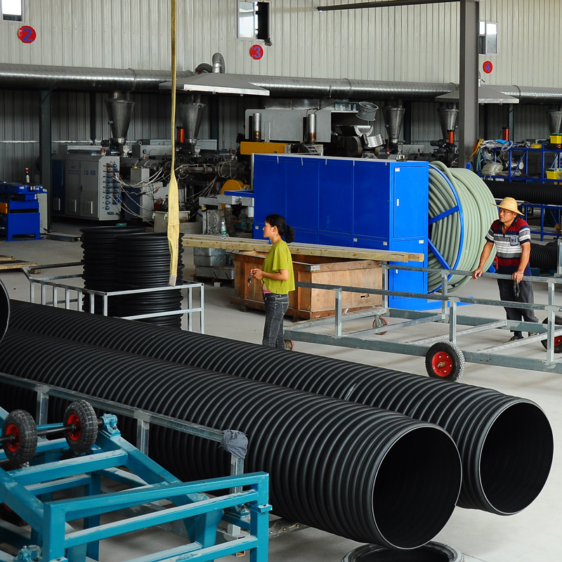 统计果外使用HDPE双壁波纹管使用情况!