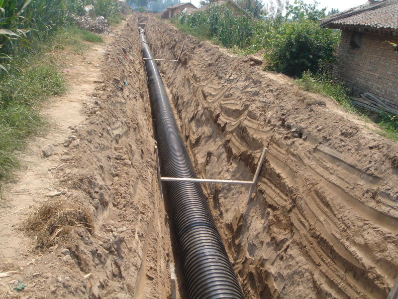 福建地区复杂山区如何安装HDPE双壁波纹管?